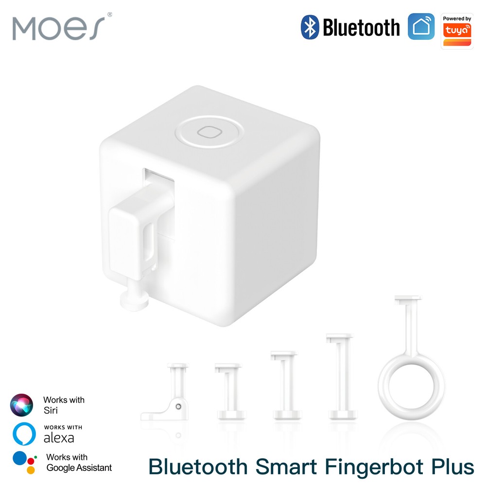 MOES Bluetooth Fingerbot Plus Smart Wireless Switch Button Pusher Remote Timer