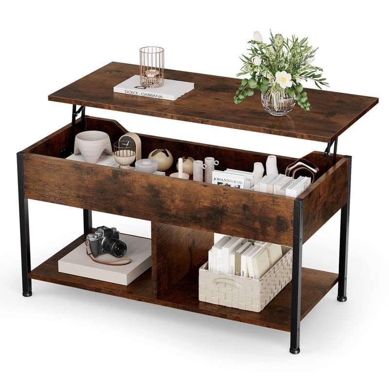Lift Top Coffee Table with Storage 39