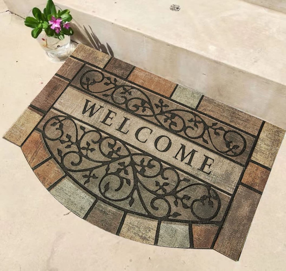Heavy Duty 24x36 Outdoor Welcome Doormat for Front Door with Durable Design