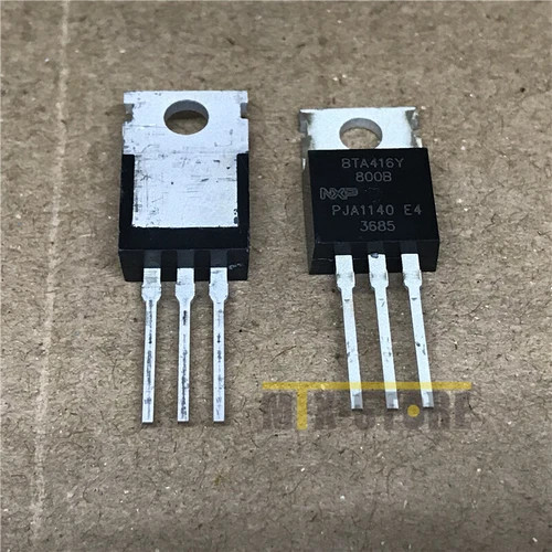 5Pcs Bta416Y-800B'127 Triac 800V 16A To220Ab-3 Bta416Y-800B 416 Bta416