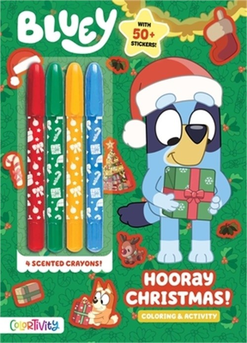 Bluey Colortivity: Hooray Christmas! (Paperback or Softback)