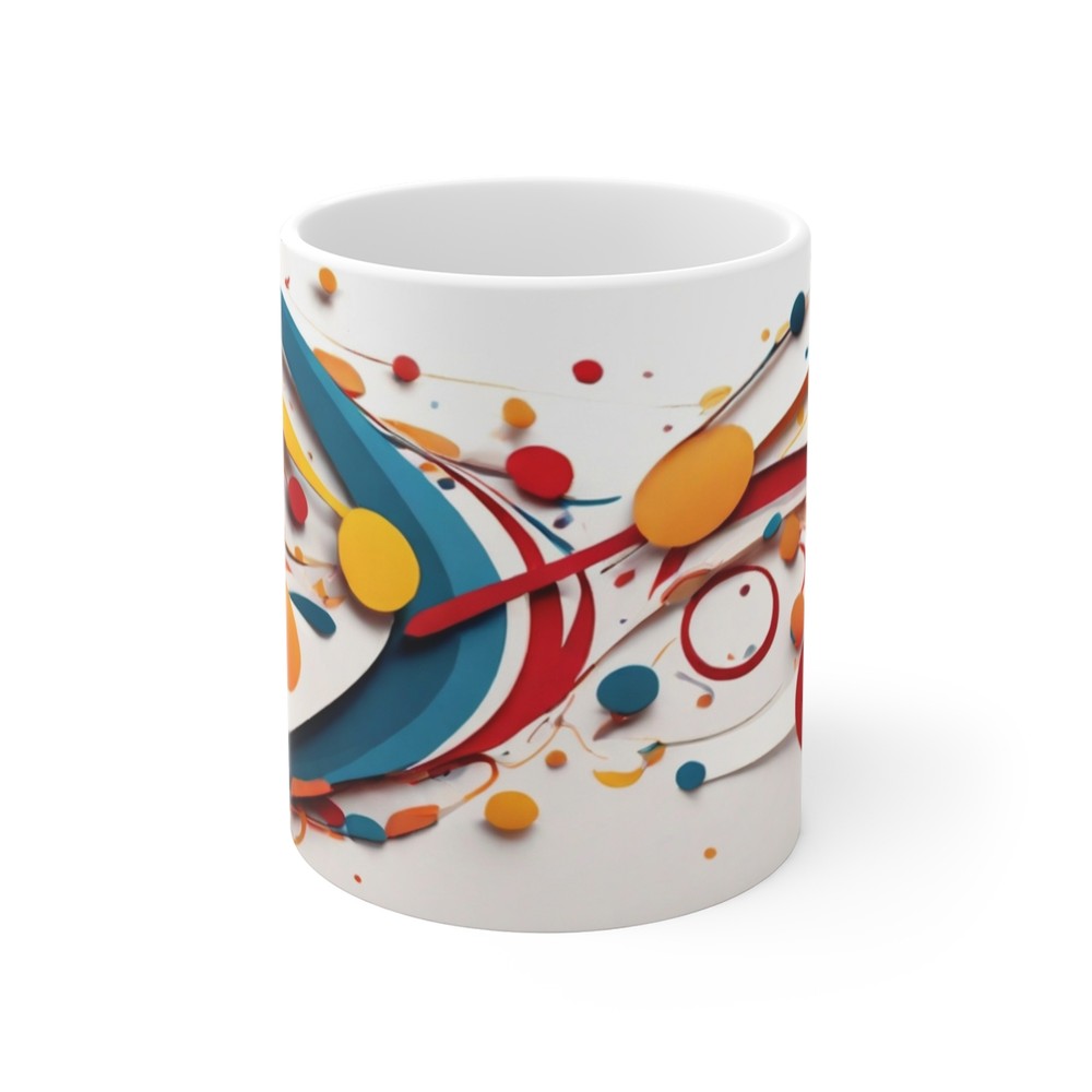 Abstract Color #04 Custom 11oz Coffee and Tea Mug-image