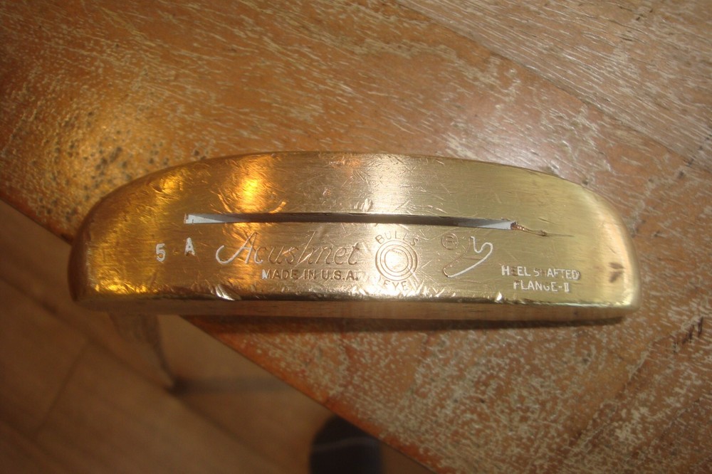 Acushnet Bullseye Heel Shafted Flange II 5-A Putter RH 35