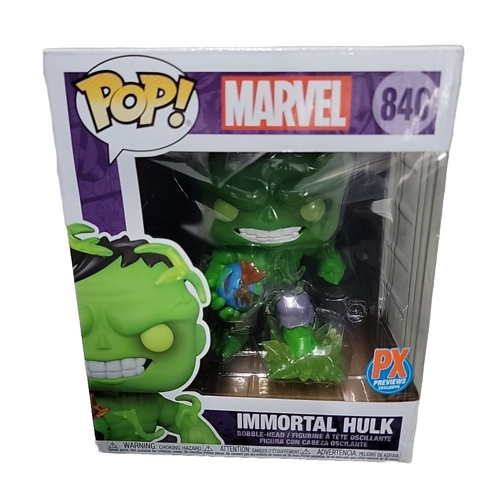 🎁🆕 Funko Pop! MARVEL: Immortal Hulk #840  PX Previews Exclusive