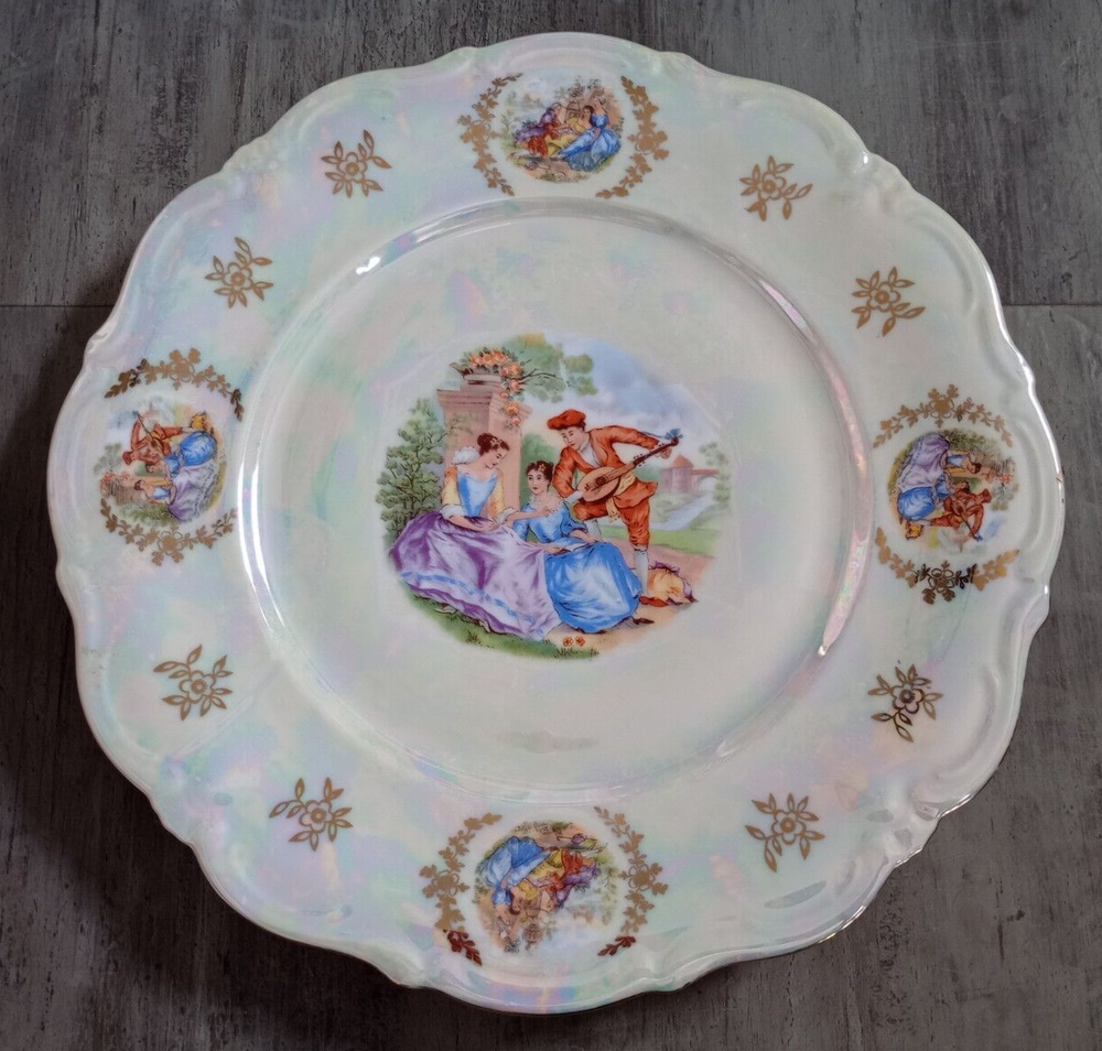Vintage Bavaria Winterling 119 Decorative Plate 10.5