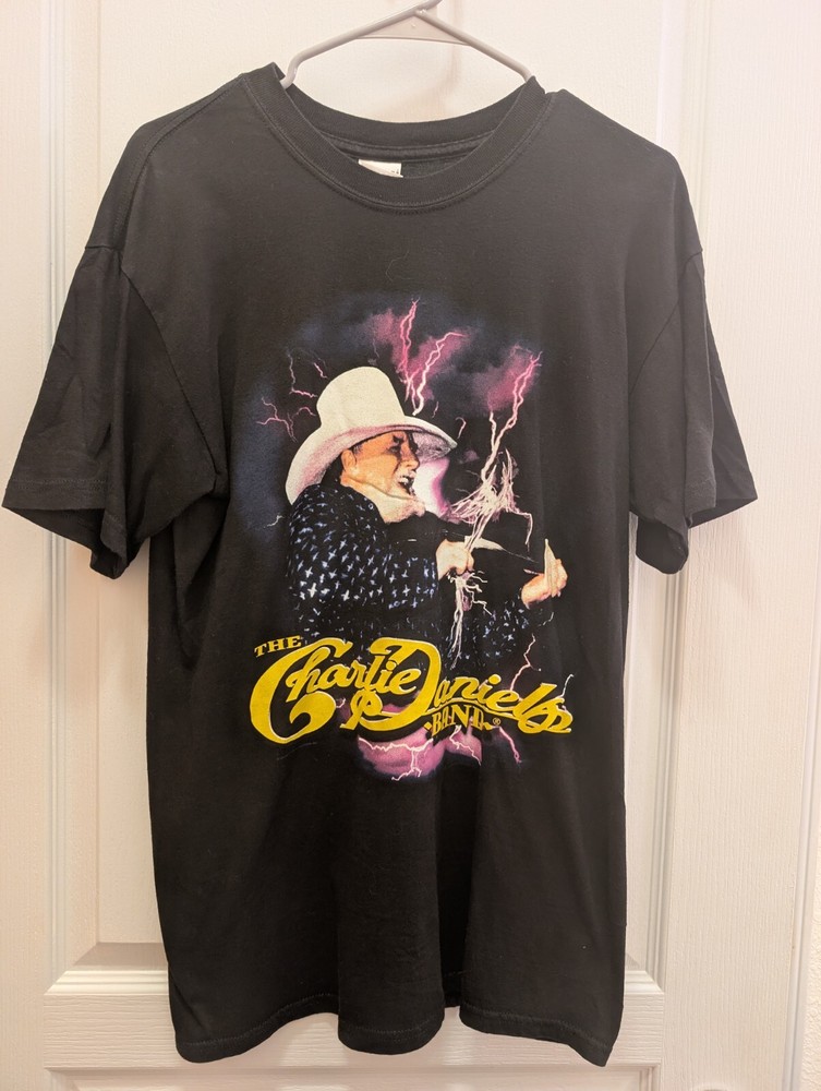 Vintage The Charlie Daniels Band 2001 Concert Tour T Shirt Medium Country Rock