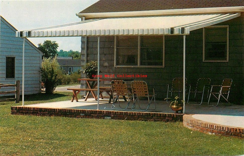 Advertising Postcard, Flexalum, Techo-Patio