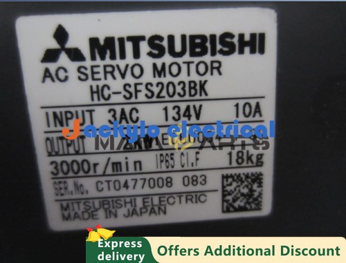 1PCS NEW Mitsubishi Servo Motor HC-SFS203BK