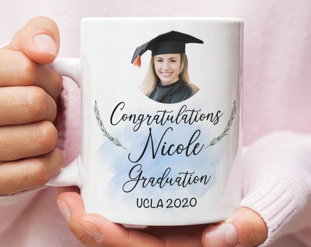 2020 Grad Photo Coffee Mug Personalized Graduation Gift College Graduate Class
