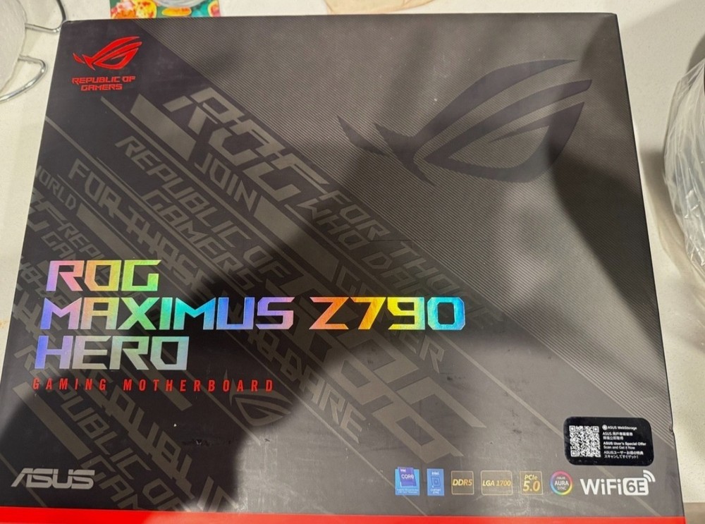 ASUS ROG MAXIMUS Z790 HERO Intel LGA 1700 ATX WiFi6E DDR5 Motherboard BRAND NEW