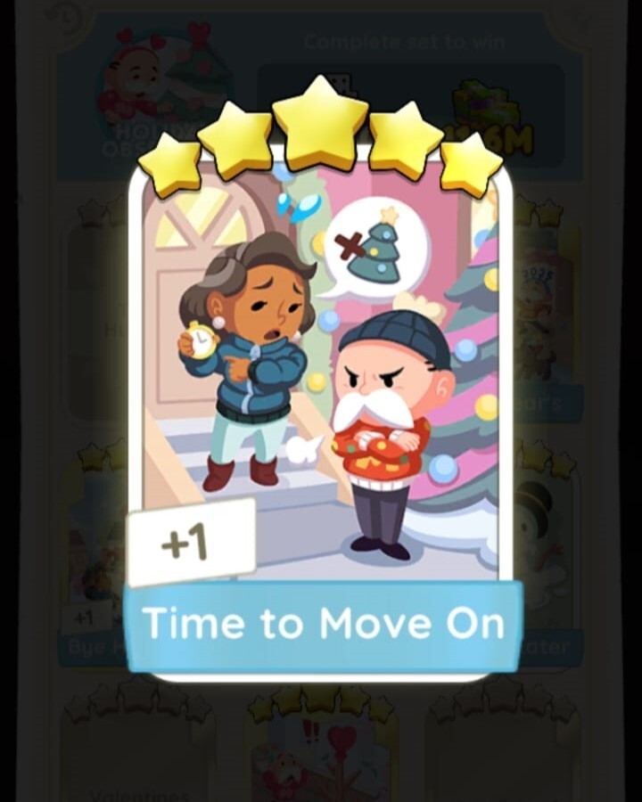 Time to Move On MONOPOLY 5 Stars ⭐️⭐️⭐️⭐⭐ Sticker | FAST DELIVERY