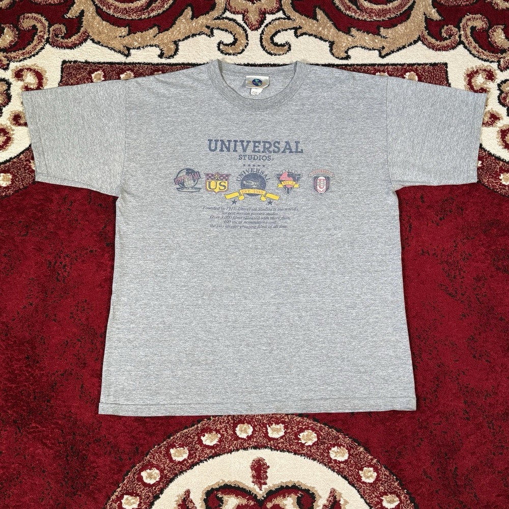 Vintage 90s Universal Studios Theme Park T Shirt Size XL Made In USA