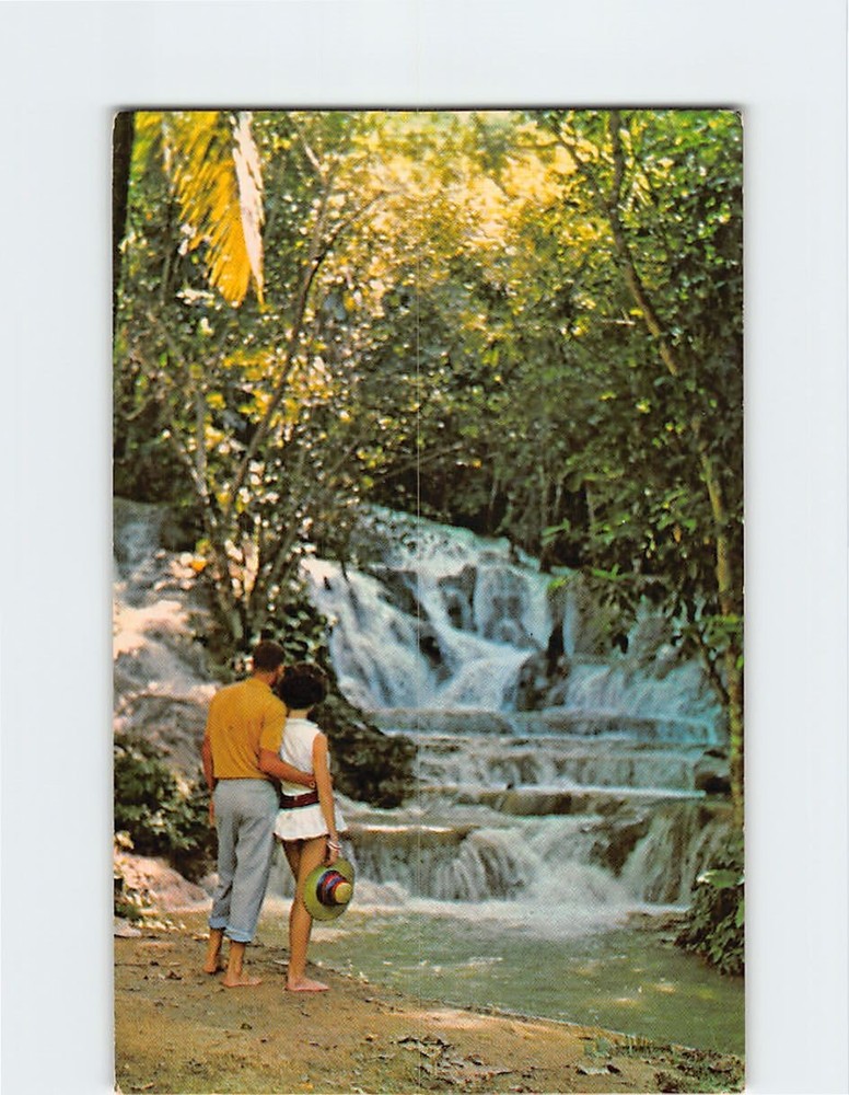 Postcard Dunn's River Falls Ocho Rios Jamaica
