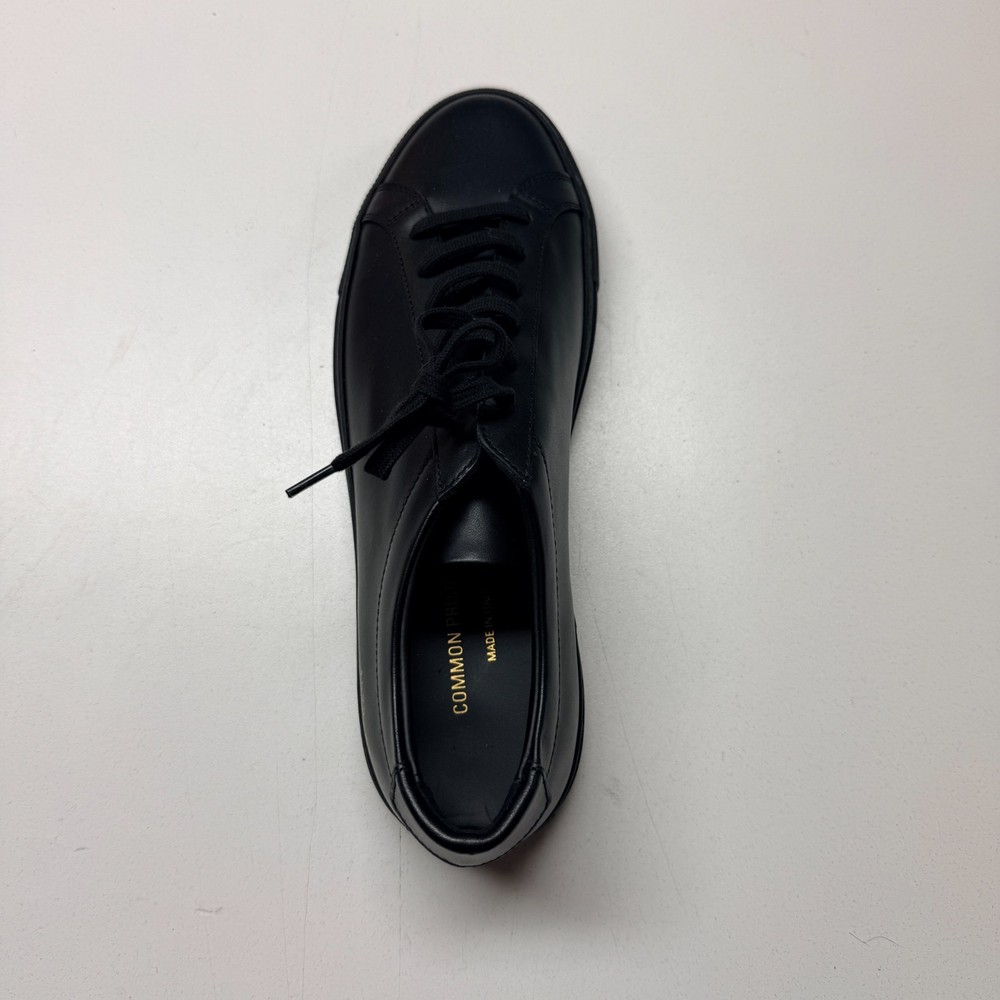 Common Projects Original Achilles Leather Sneakers Black Size EU41 (Left Foot)-image