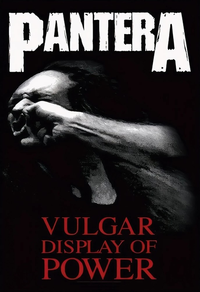 Pantera Vulgar Display Of Power Poster Pantera VDOP Wall Art