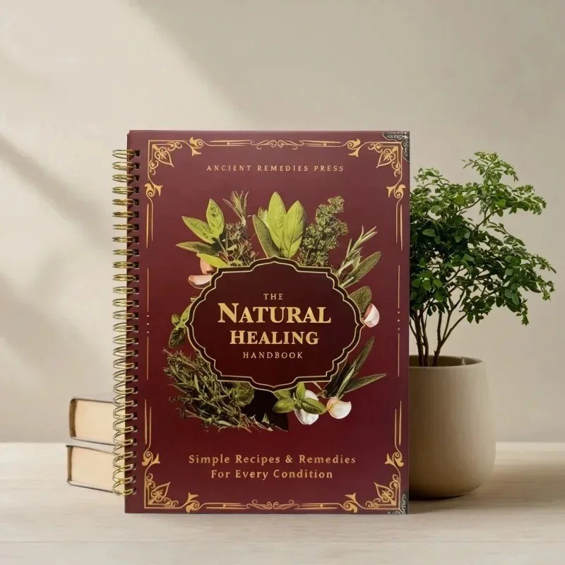 Natural Healing Handbook Spiral-Bound Herbal Remedies & Holistic Health Guide