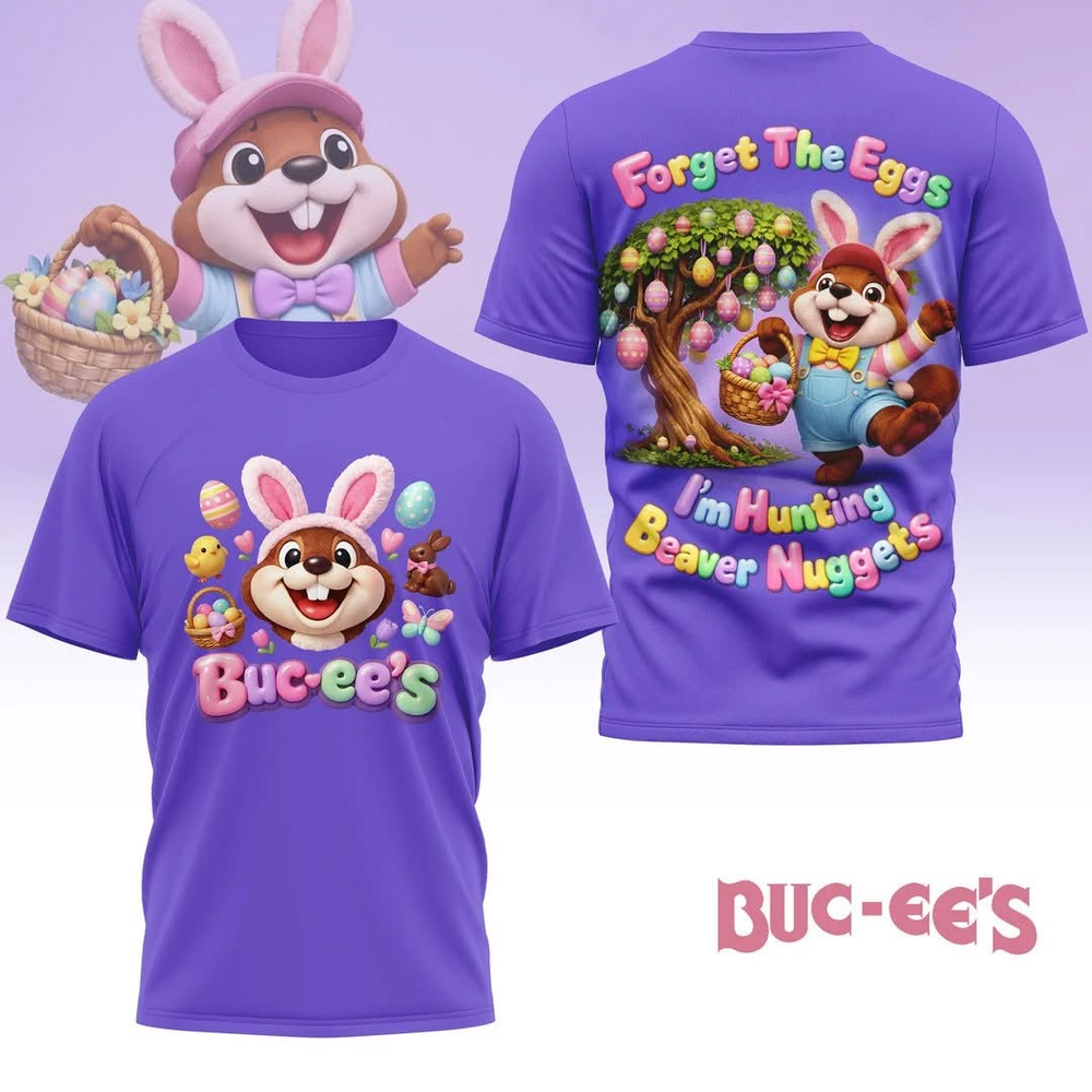 Buc-ees Happy Easter 2026 All Over Printed Shirt - Size S to 5XL, V02