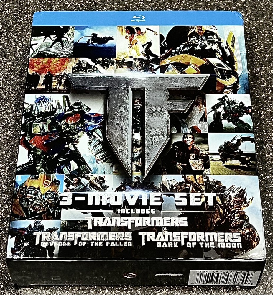 Transformers 3-Movie Blu-Ray Set Fully Tested Free Shipping