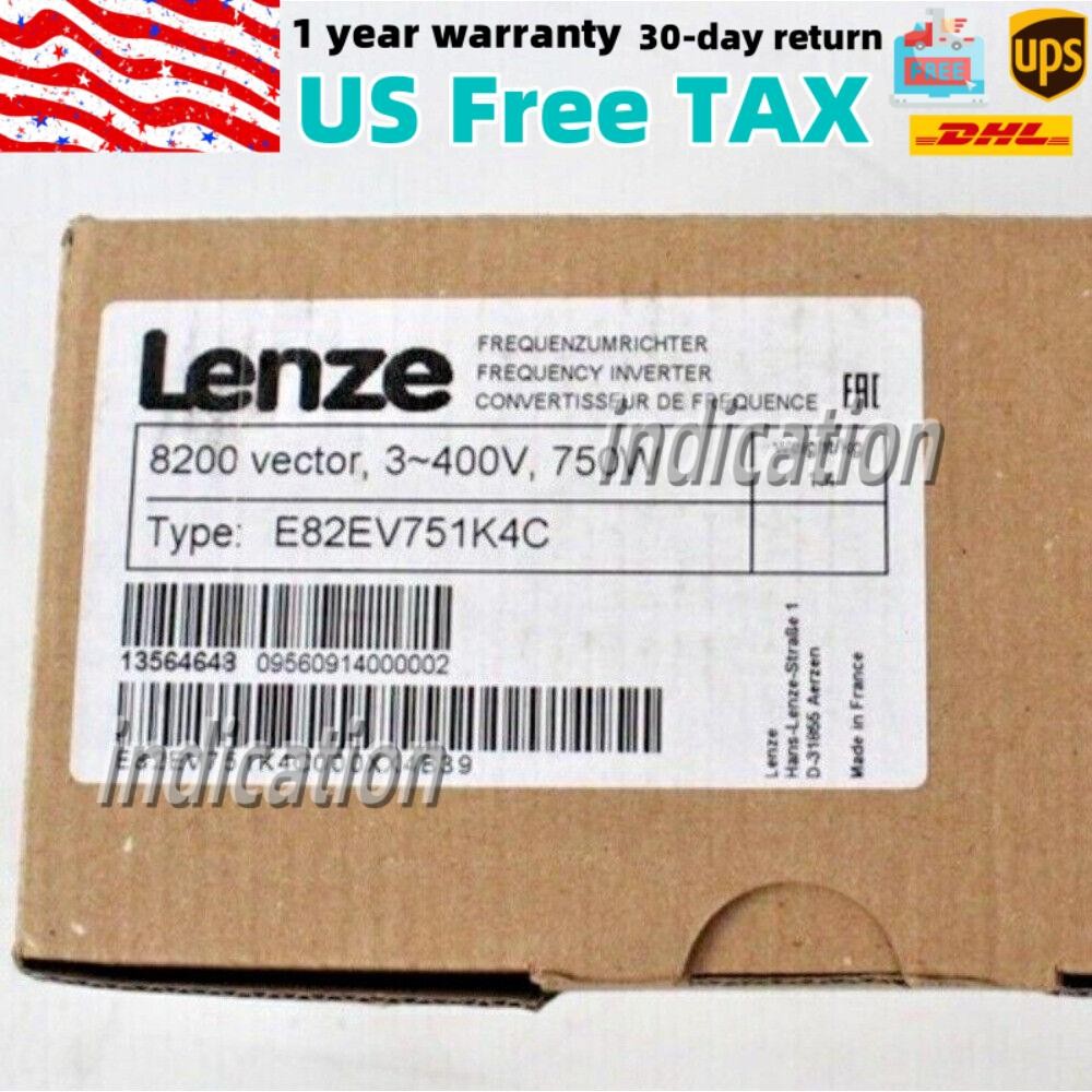 New LENZE E82EV751_4C inverter fast E82EV751K4C E82EV751k4C