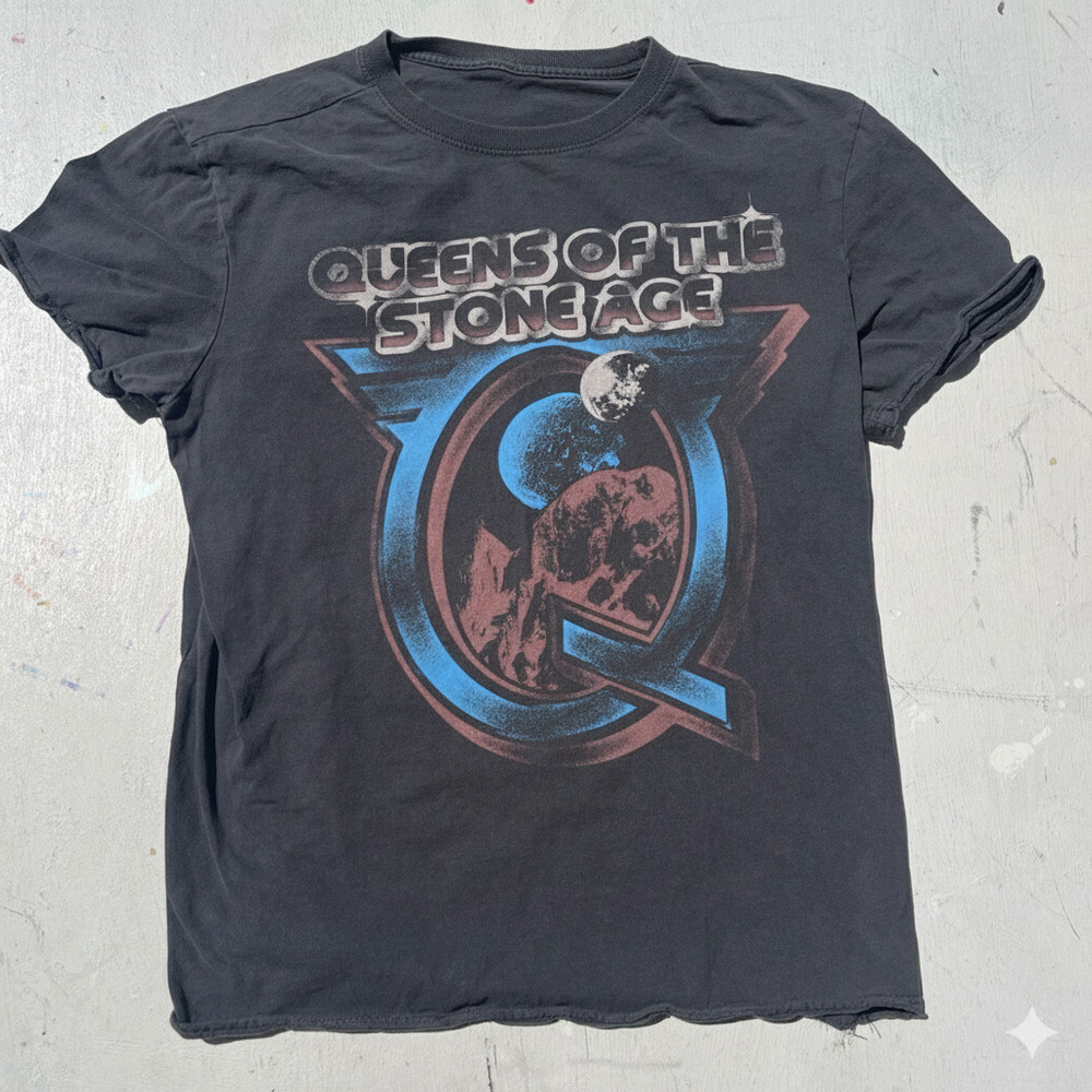 Black Queens of the Stone Age Rock Music Unisex T-Shirt S To 5XL BT838