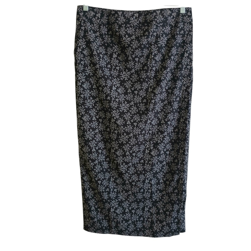 Ripskirt Hawaii Maxi Wrap Skirt In Farmhouse Twigs Black Women’s L Hook And Loop