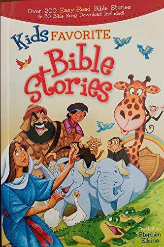 Kids Favorite Bible Stories - Paperback By Stephen Elkins - GOOD