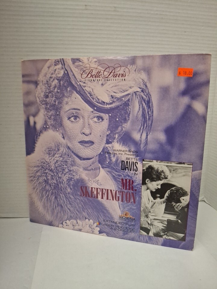 Mr. Skeffington (1944 ,Laser Disc) Bette Davis ,CLASSIC FILM