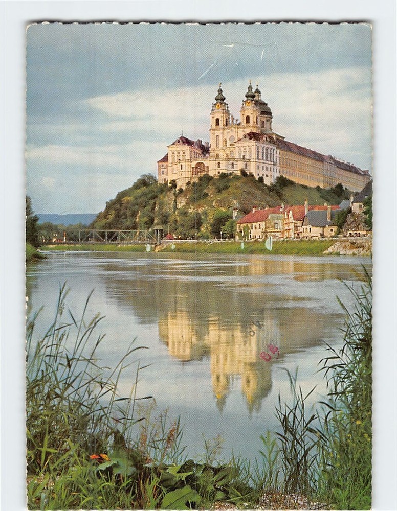 Postcard Melk Abbey Austria