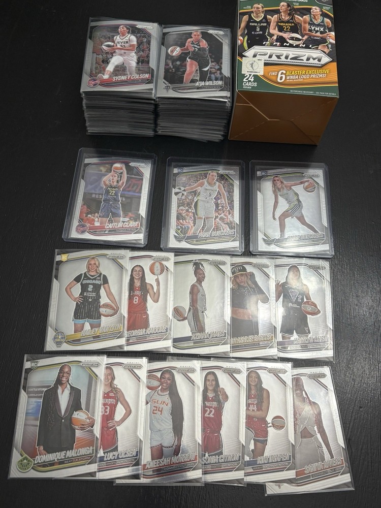 2025 Prizm WNBA Complete Set #1-150 SLEEVED w/ Paige Bueckers RC + Variation