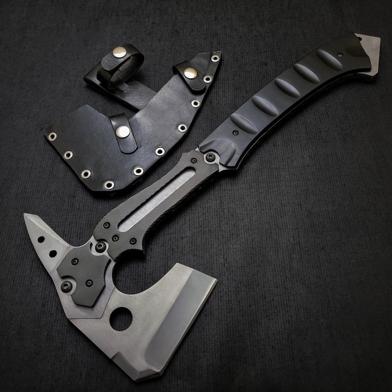 Resident Evil Requiem Upgraded Axe of Leon Kennedy | RE9 Full Tang Hatchet