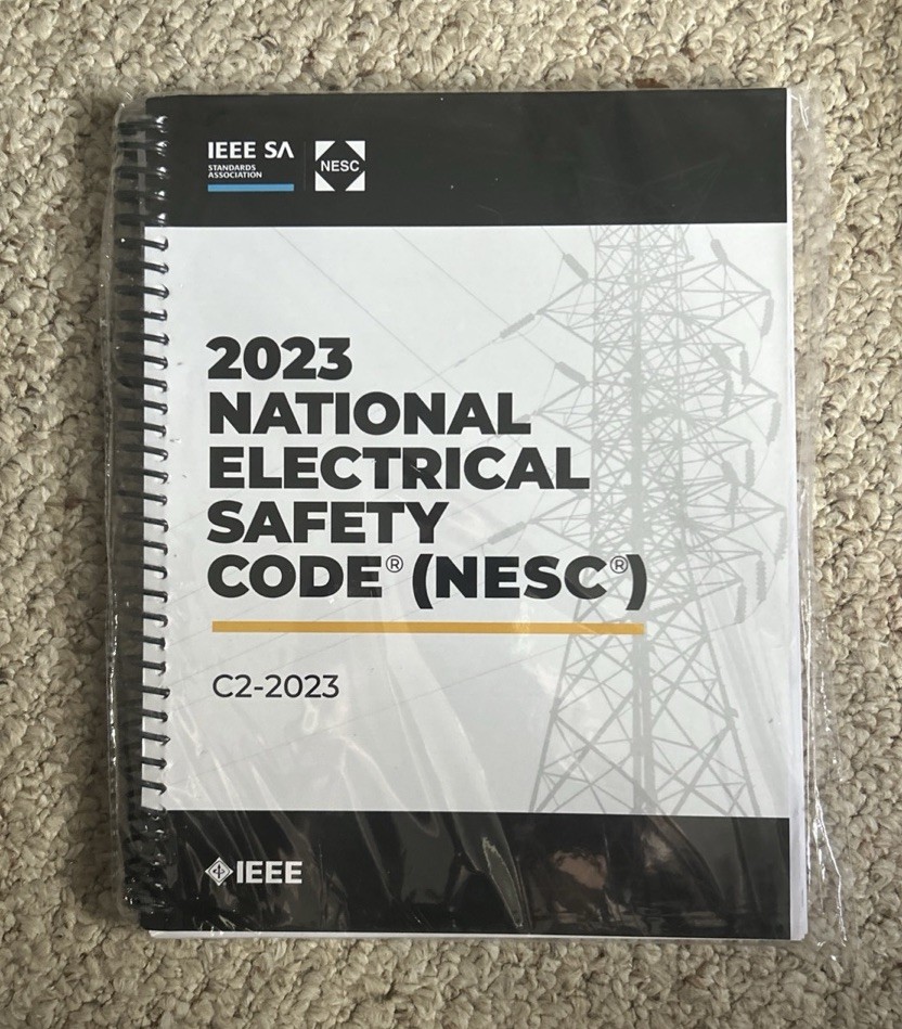 2023 National Electrical Safety Code (Brand New Sealed Spiral)