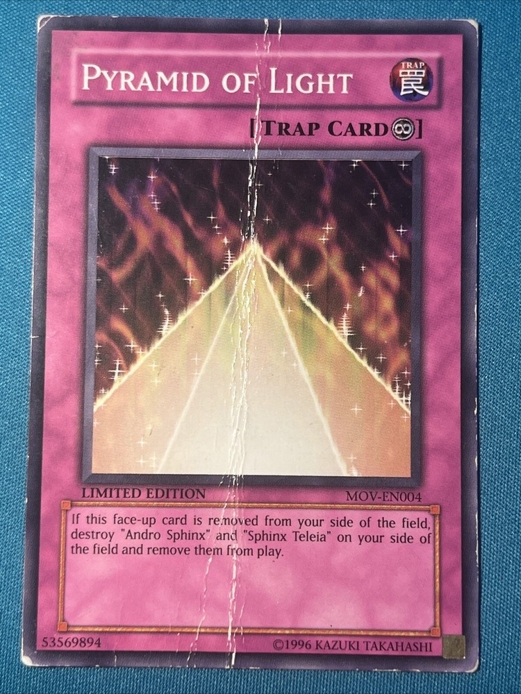 Yu-Gi-Oh! MOV-EN004 Pyramid of Light Dark Side of Dimensions Limited Edition Promo