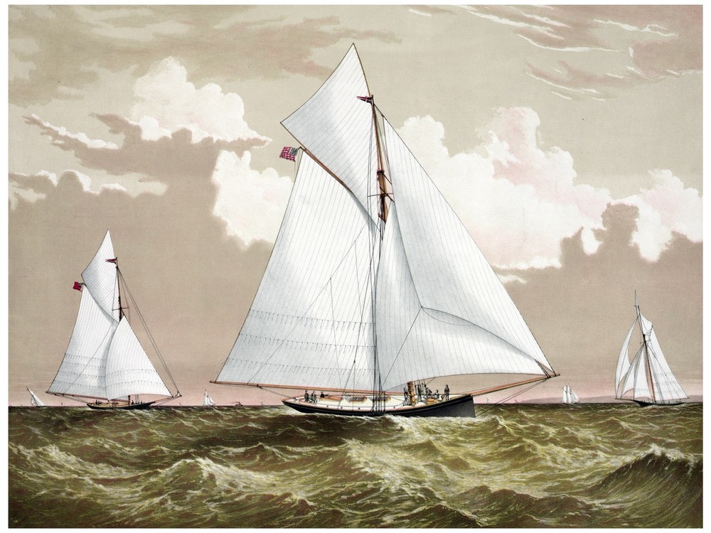 8147.Decoration Poster.Home Room wall art design print.Sail boats.Maritime decor