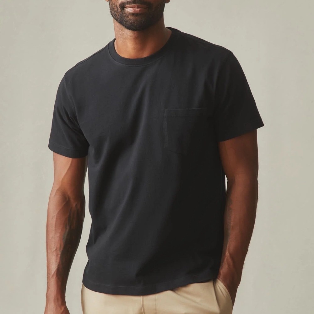 American Giant Men's Pocket Tee Size XL Made In USA