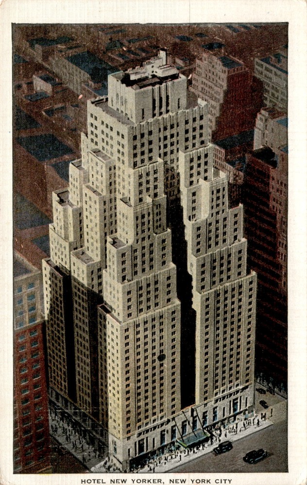 HOTEL NEW YORKER, NEW YORK CITY, 34TH STREET AT 8TH AV Postcard
