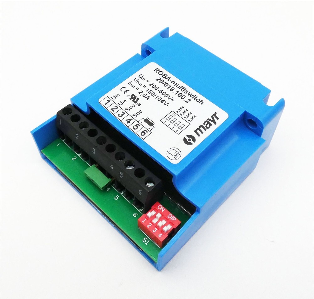 mayr 20/019.100.2 8185591 Uin=200-500VAC 2.0A ROBA multiswitch -unused-