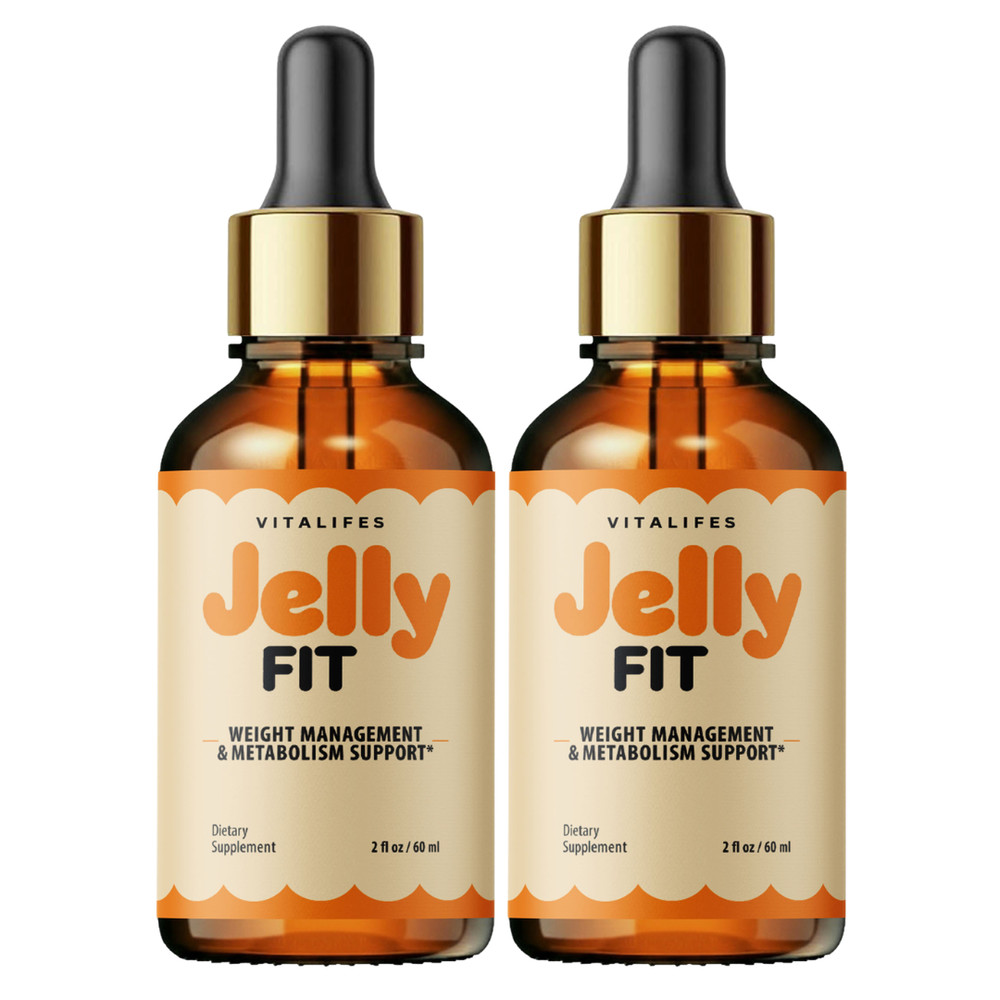(2 Pack) Jelly Fit Drops Advanced Health & Fitness Formula JellyFit 60 Servings
