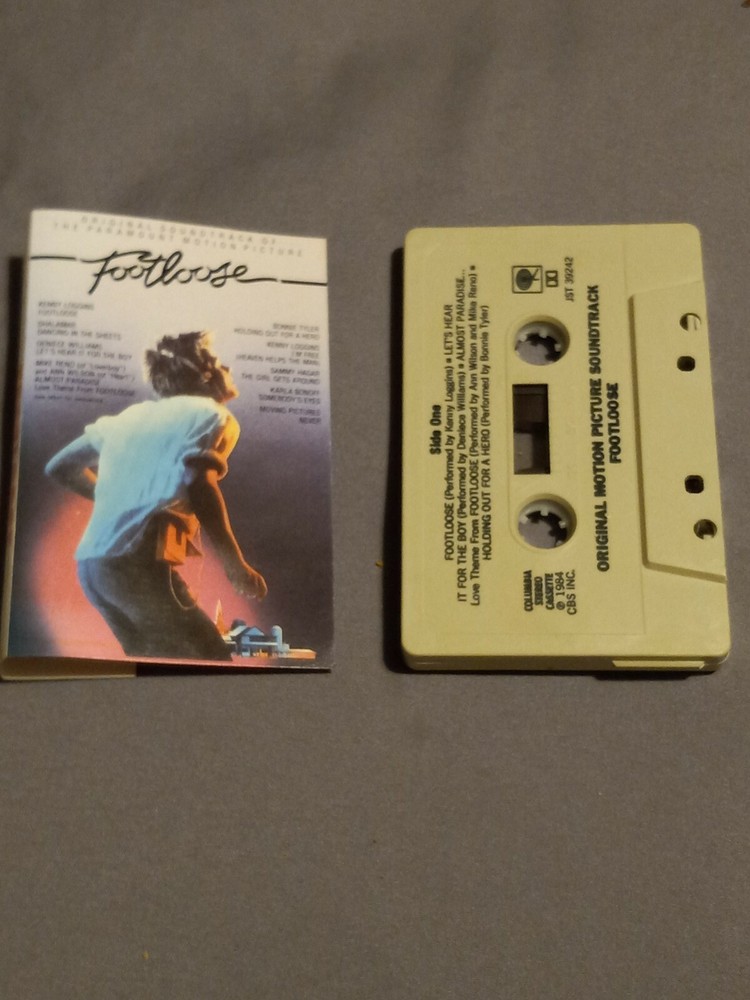 Footloose 1984 Original Soundtrack Cassette CBS Bin 23