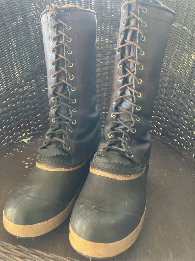 Archers Grizzly Boot Co Loggers Spiked Men’s Size 13