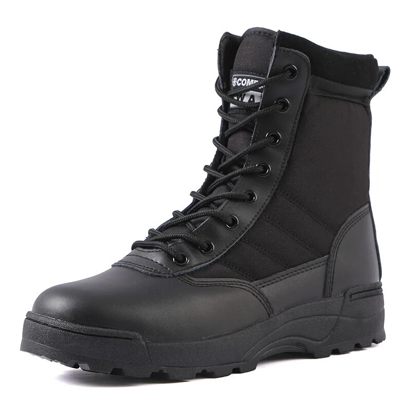 Durable Men's High Top Hiking Desert Boots for Outdoor Work and Adventure