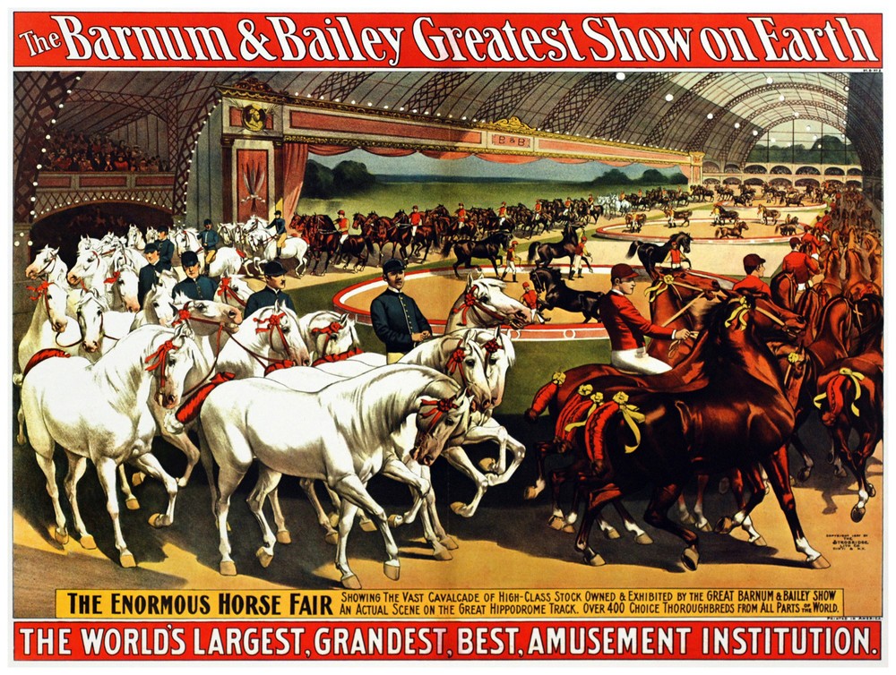 Decor Poster. Fine Graphic Art. World's Amusement Institution. Wall Design 1382