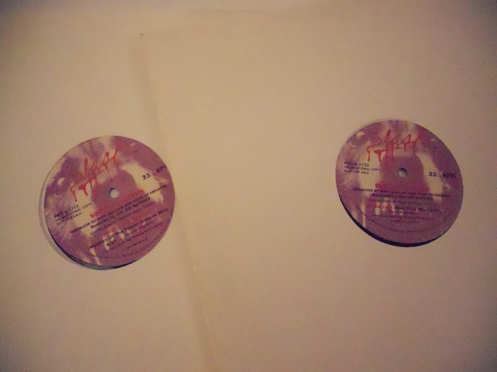 Sons of Freedom LOT OF 2  ALT  Rock Mona Lisa Slash 1988 PROMO 12