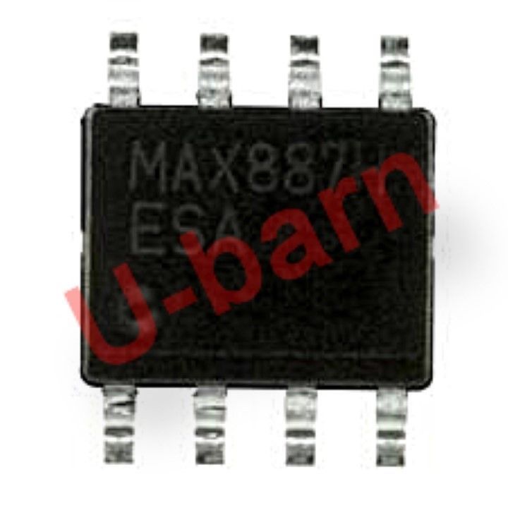 MAXIM MAX887HESA SOP-8  1Duty Cycle, Low-Noise,