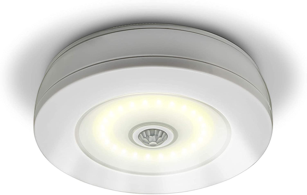 Overlite Wireless Motion-Activated Ceiling/Wall LED Light, Stick Anywhere, Overh