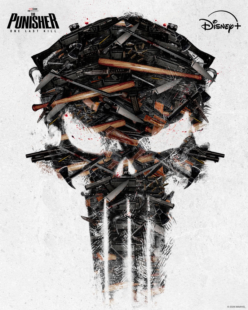 The Punisher (2026) Movie Poster, Wall Art Decor TV Show Art