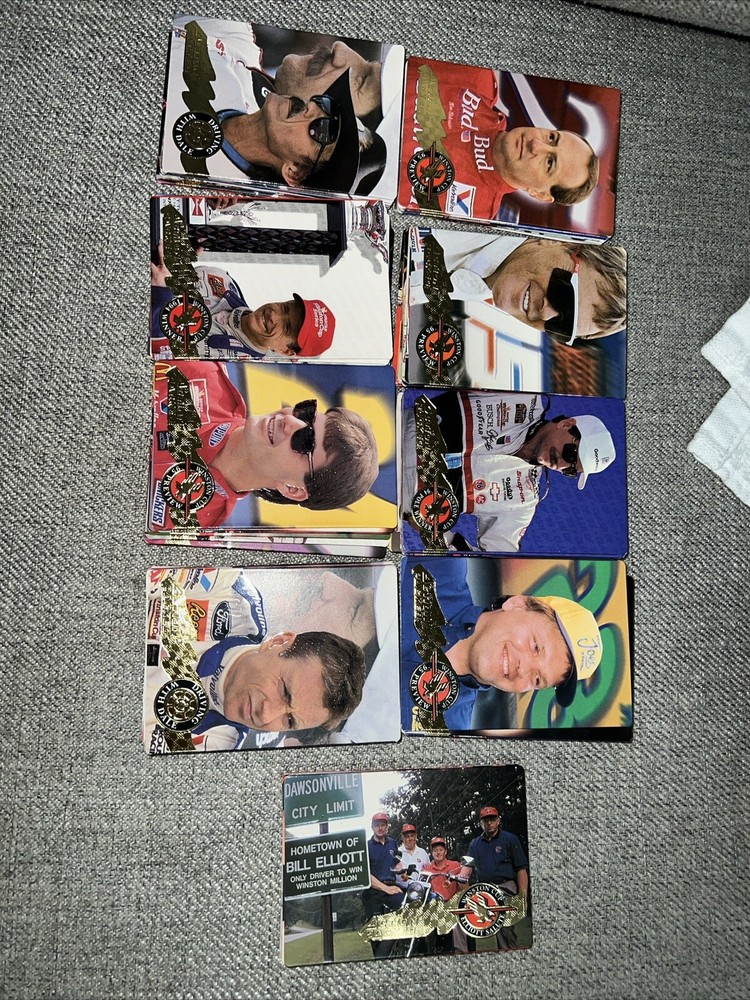 1995 Action Packed Country NASCAR Racing Card Set 52 Earnhardt Gordon Stars