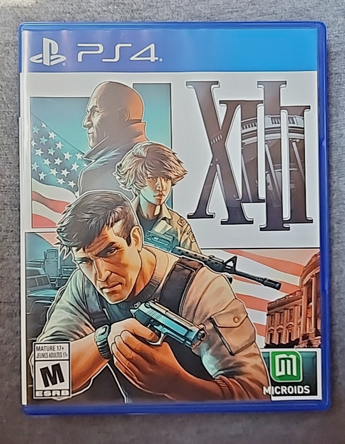 XIII (Sony PlayStation 4) Tested - Mint Disc Microids Rated M