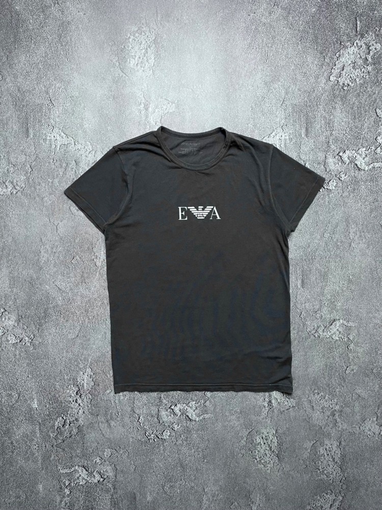 Vintage T Shirt Emporio Armani Big Logo Mens S