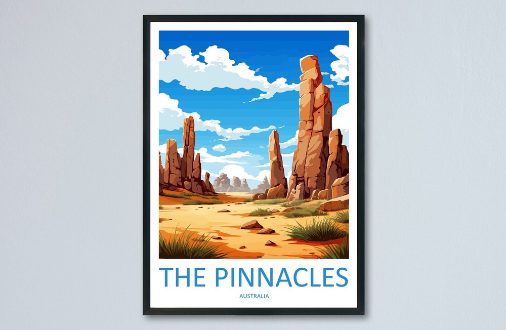 The Pinnacles Travel Print Wall Art The Pinnacles Wall Hanging Home Dcor The