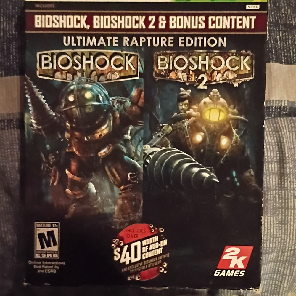 2K Games BioShock Ultimate Rapture Edition + BioShock 2 Bonus Content Xbox 360